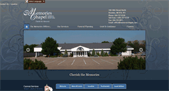Desktop Screenshot of memorieschapelcentre.com